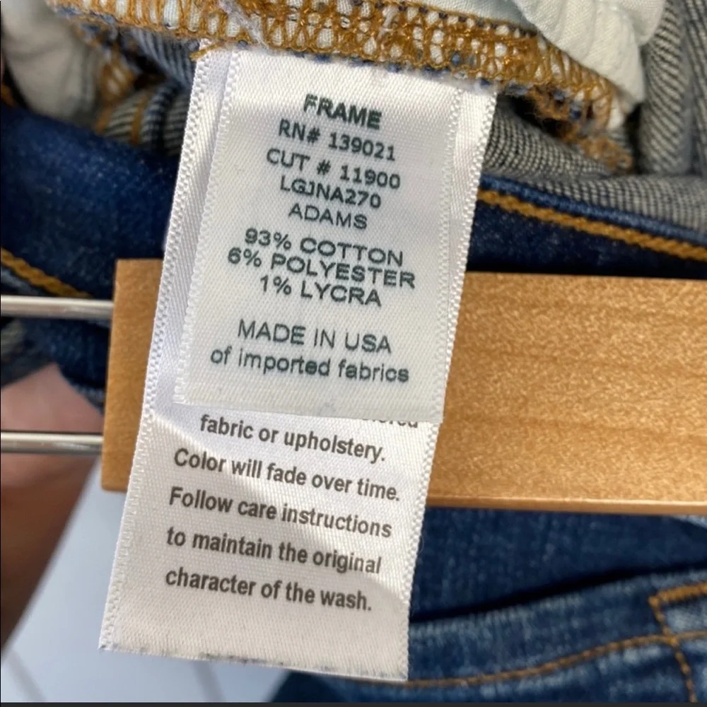 Frame Le Garçon Distressed Boyfriend Jeans - Picture 6 of 10